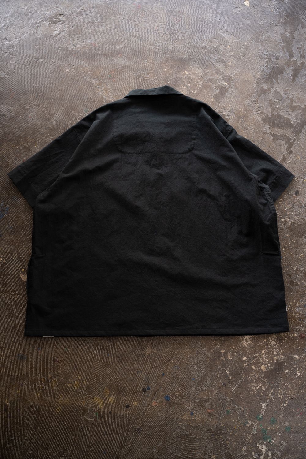 【26SS】"summer jambo"pajama(washed light cotton BLACK)【セットアップ】【ユニセックス】