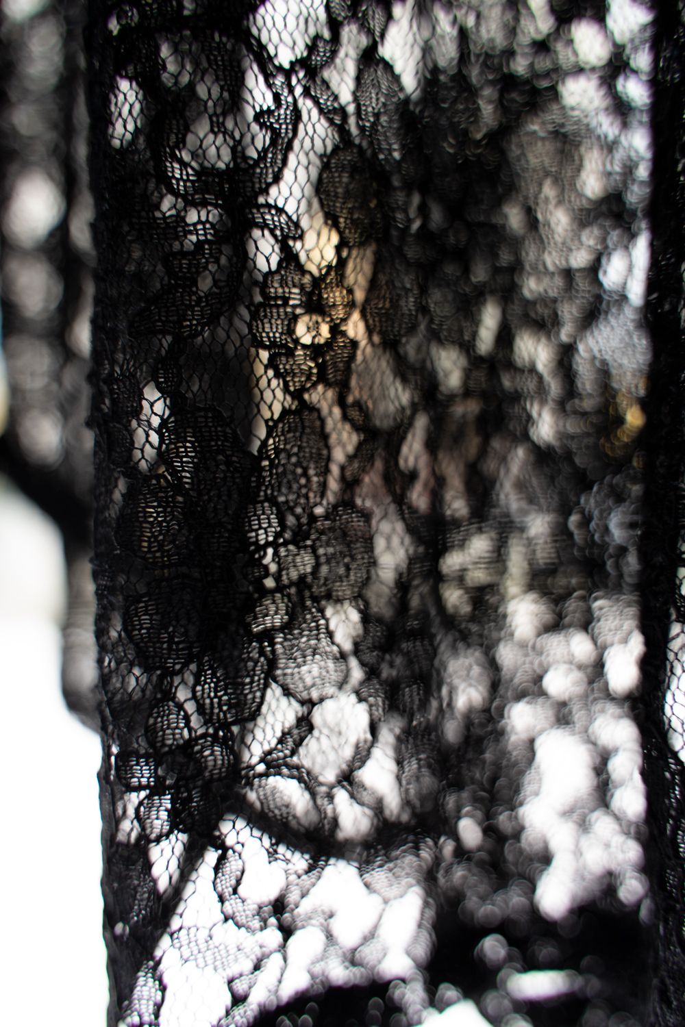 【25AW】Cord Lace L/S Shirt/コードレースロングスリーブシャツ(BLACK)