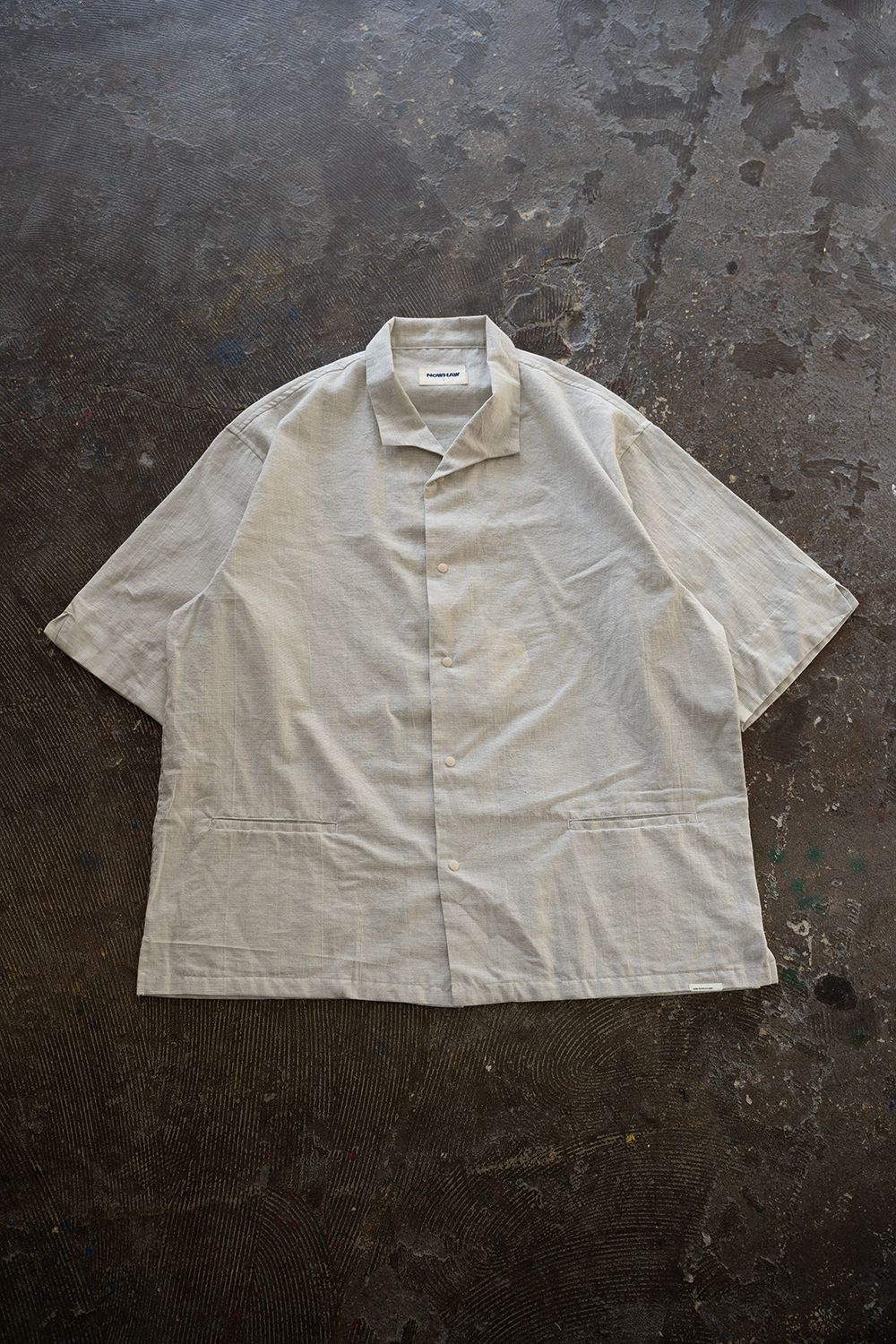 【ラスト1点】【23SS】"week s/s"pajama【セットアップ】(LIGHT GRAY)