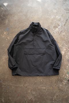 【ラスト1点】【24AW】撥水ナイロンパッカブルアノラック(BLACK)