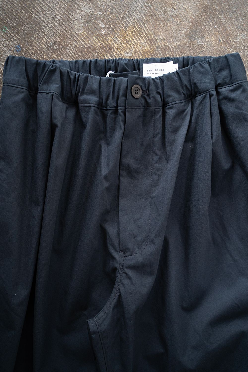 【ラスト1点】【24AW】ディープタックイージーパンツ(NAVY)