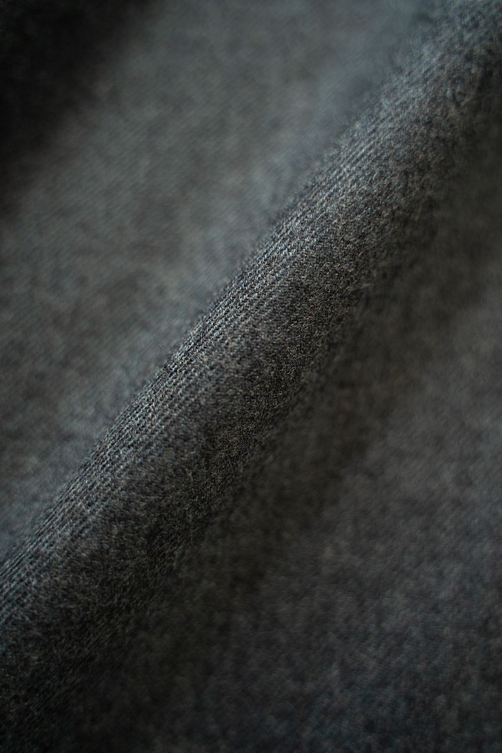 【ラスト1点】【24AW】Super120'sウールシャツ(BLUE CHARCOAL)