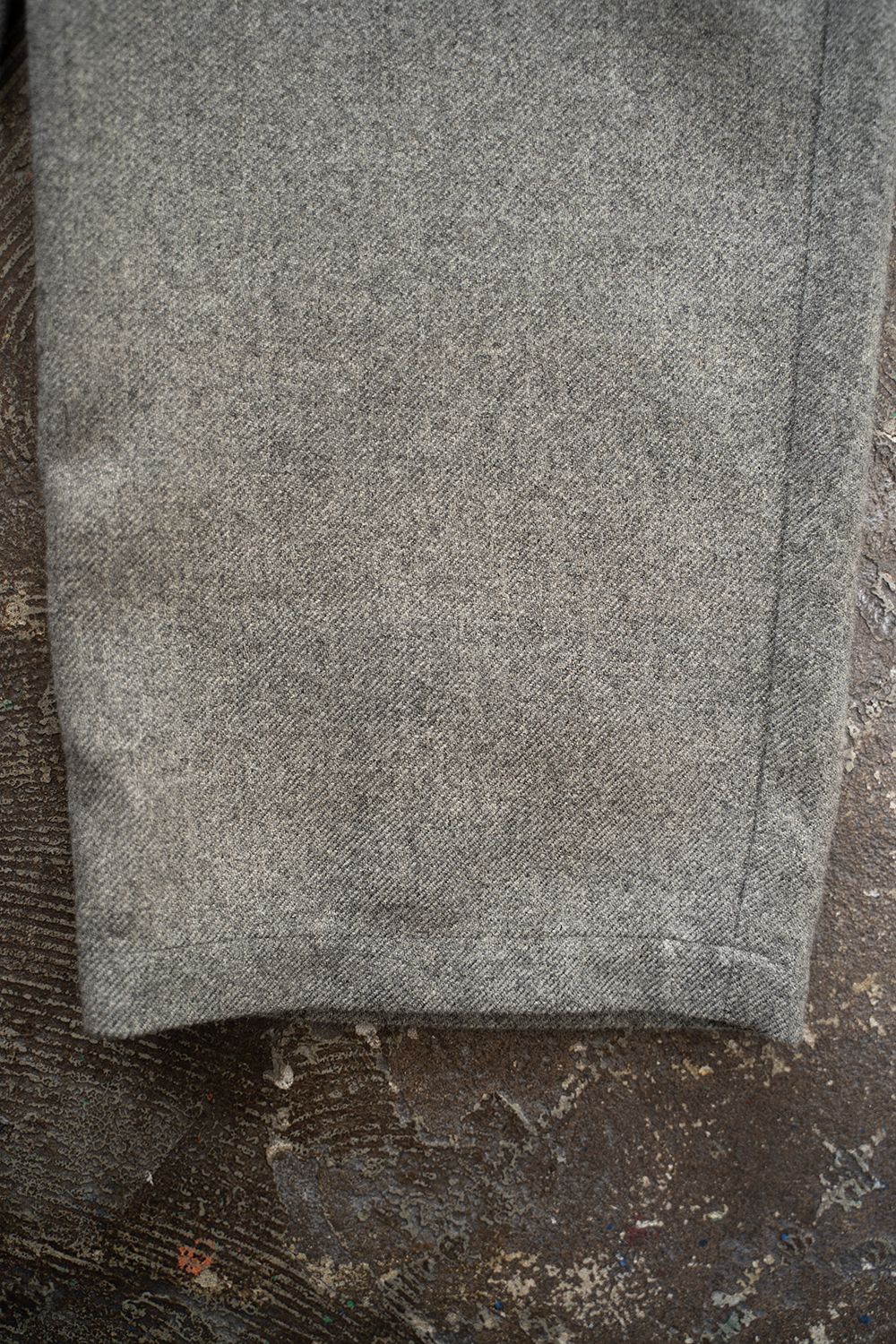 【25AW】2-Tack Wide Trousers/2タックワイドトラウザーズ(GRAY)