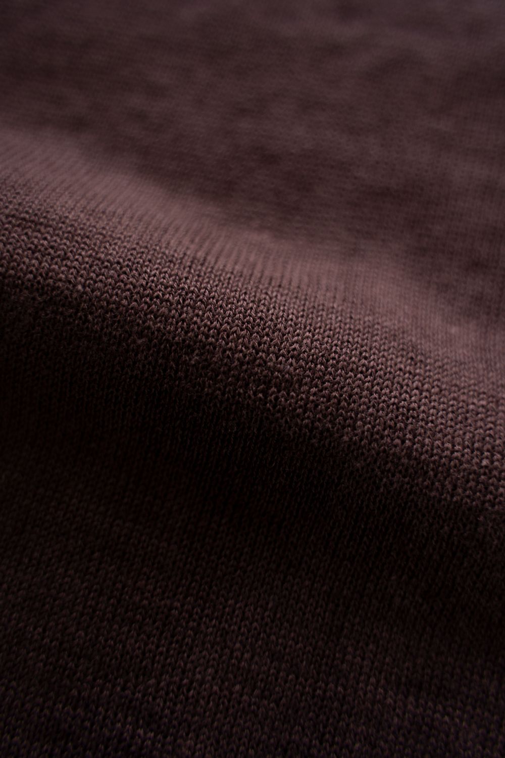 【26SS】リネン×コットンニットTee(BORDEAUX)