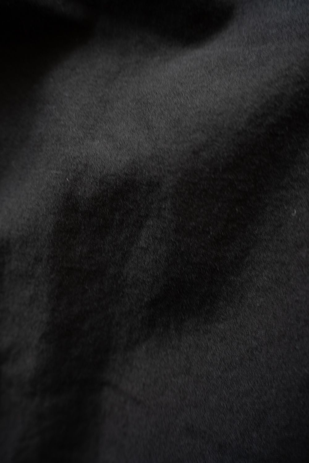 【26SS】コットンモールスキンカーゴパンツ(INK BLACK)