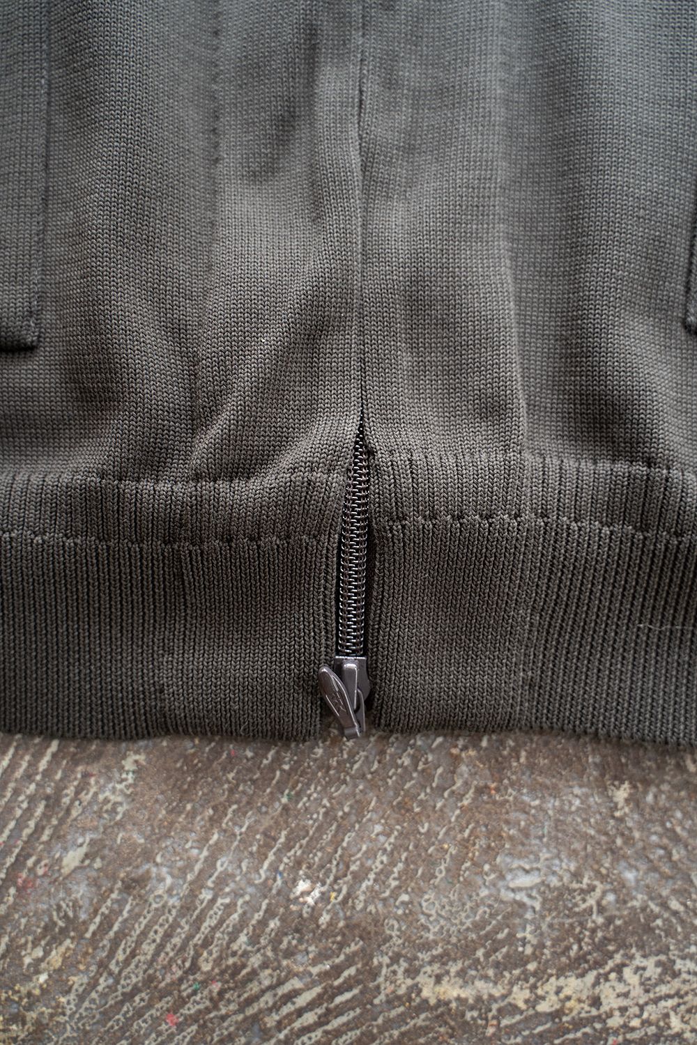 【ラスト1点】Yonaga Zip Cardigan(DARK BROWN)