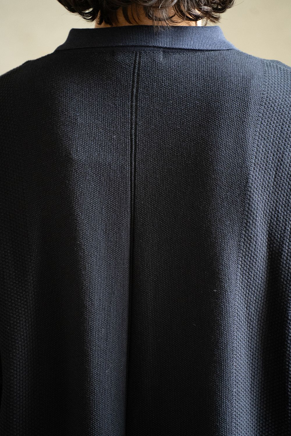 【ラスト1点】【25SS】Umiiro Knit Polo(NAVY)