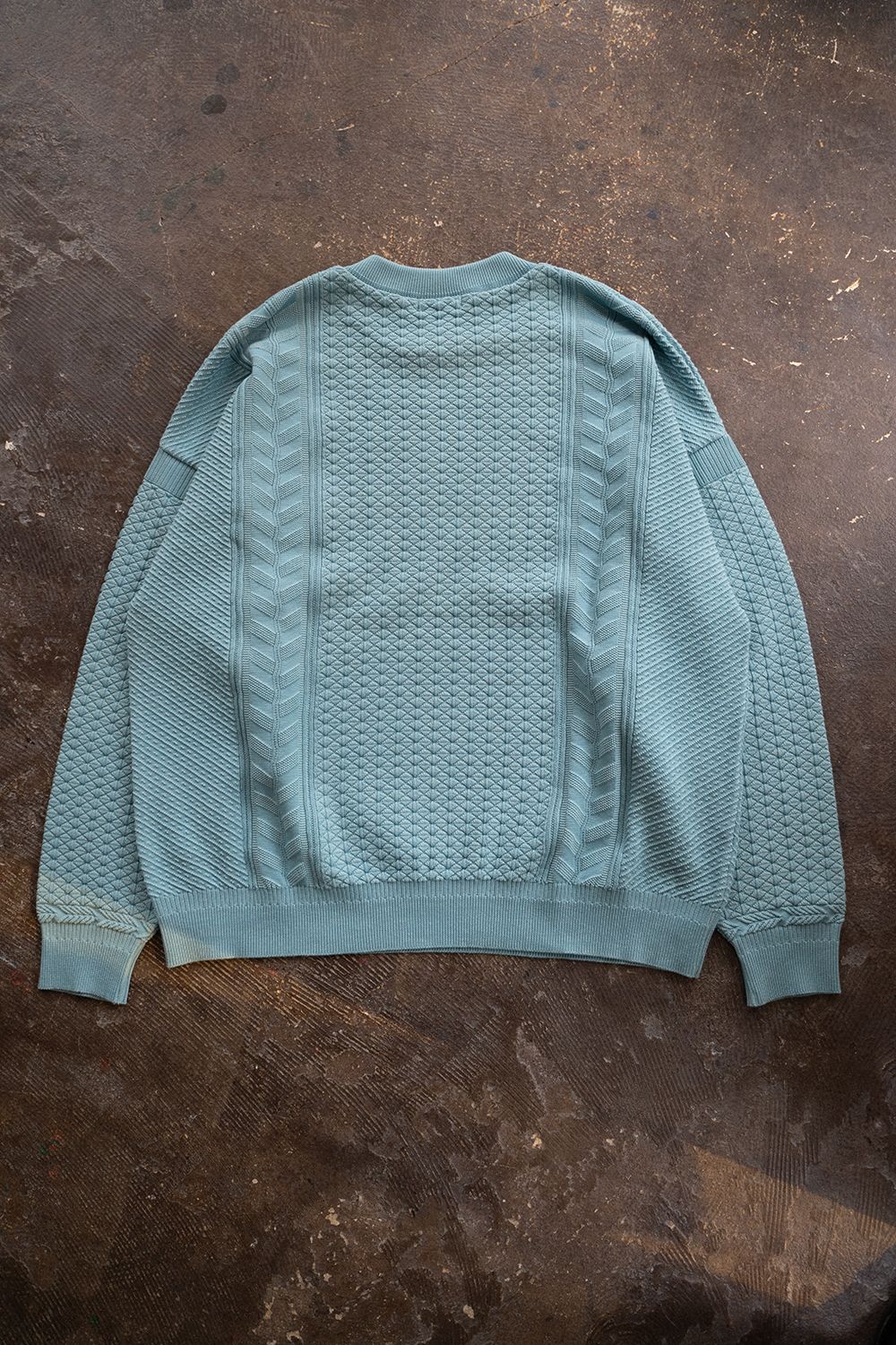 YASHIKI - 【24SS】Haruno Knit(SKY BLUE) | Salty