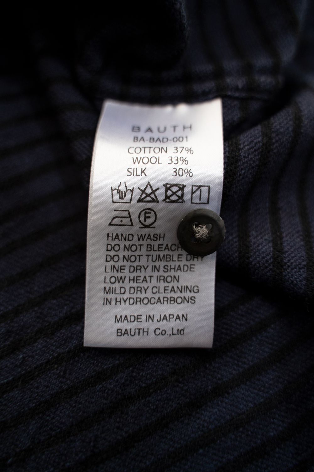 【ラスト1点】【25AW】Cotton Wool Silk Flannel Check Shirts(PURPLE×BLACK)
