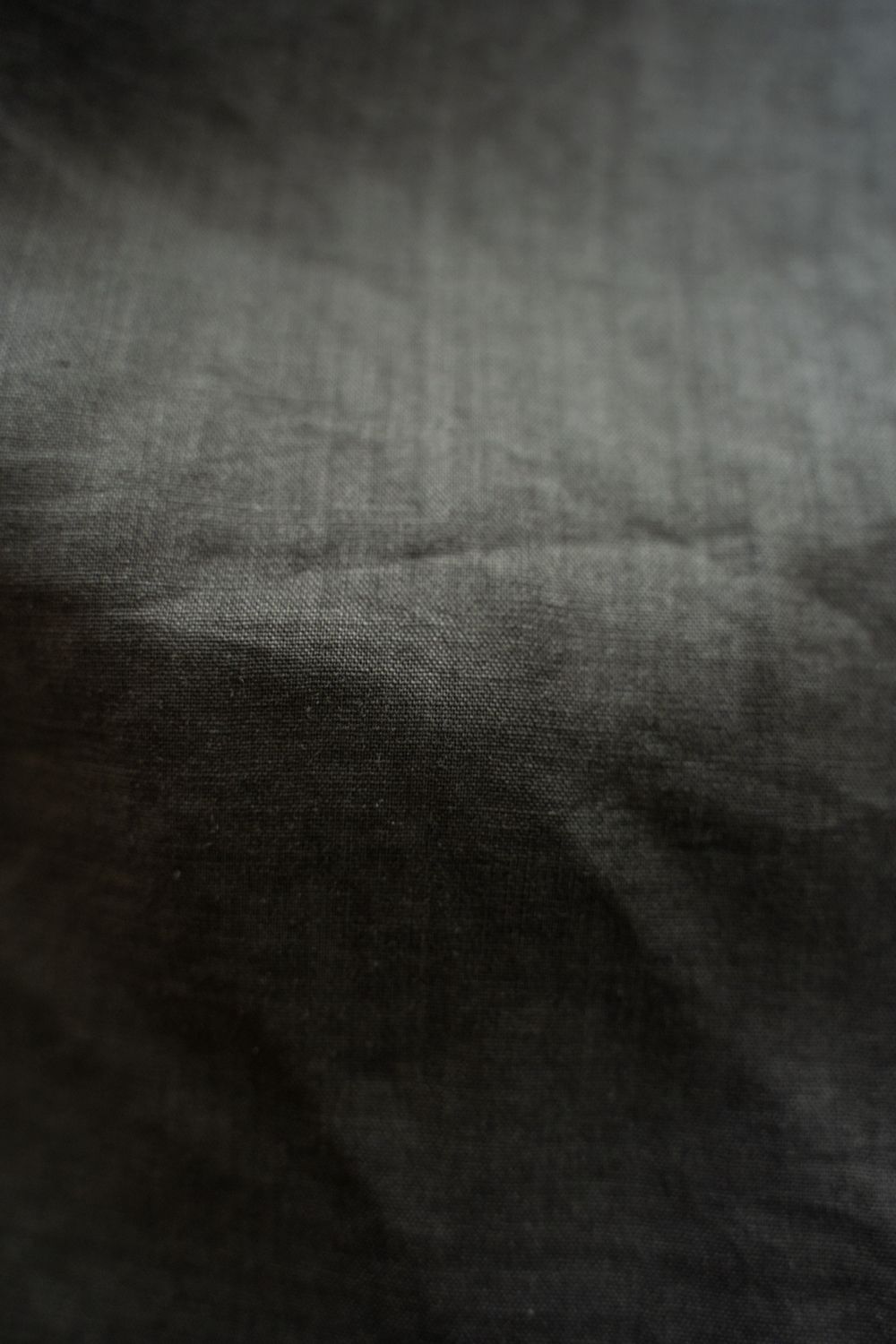 ラミーシルクシャツ(柿渋×墨)