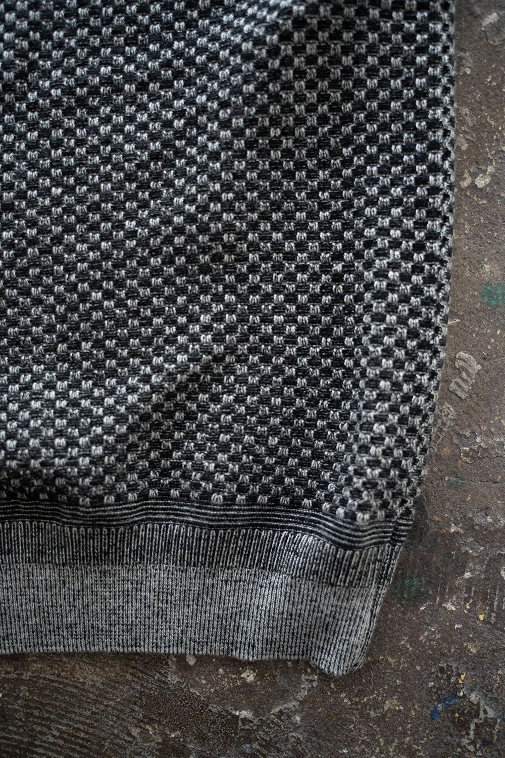 【25AW】Yukiato Knit Coat(MIX GRAY)