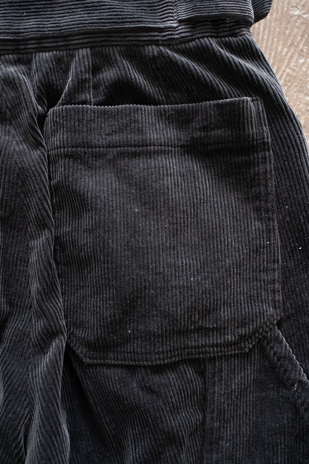 【ラスト1点】2-Tack Corduroy Painter Pants/2タックコーデュロイペインターパンツ(CHARCOAL)