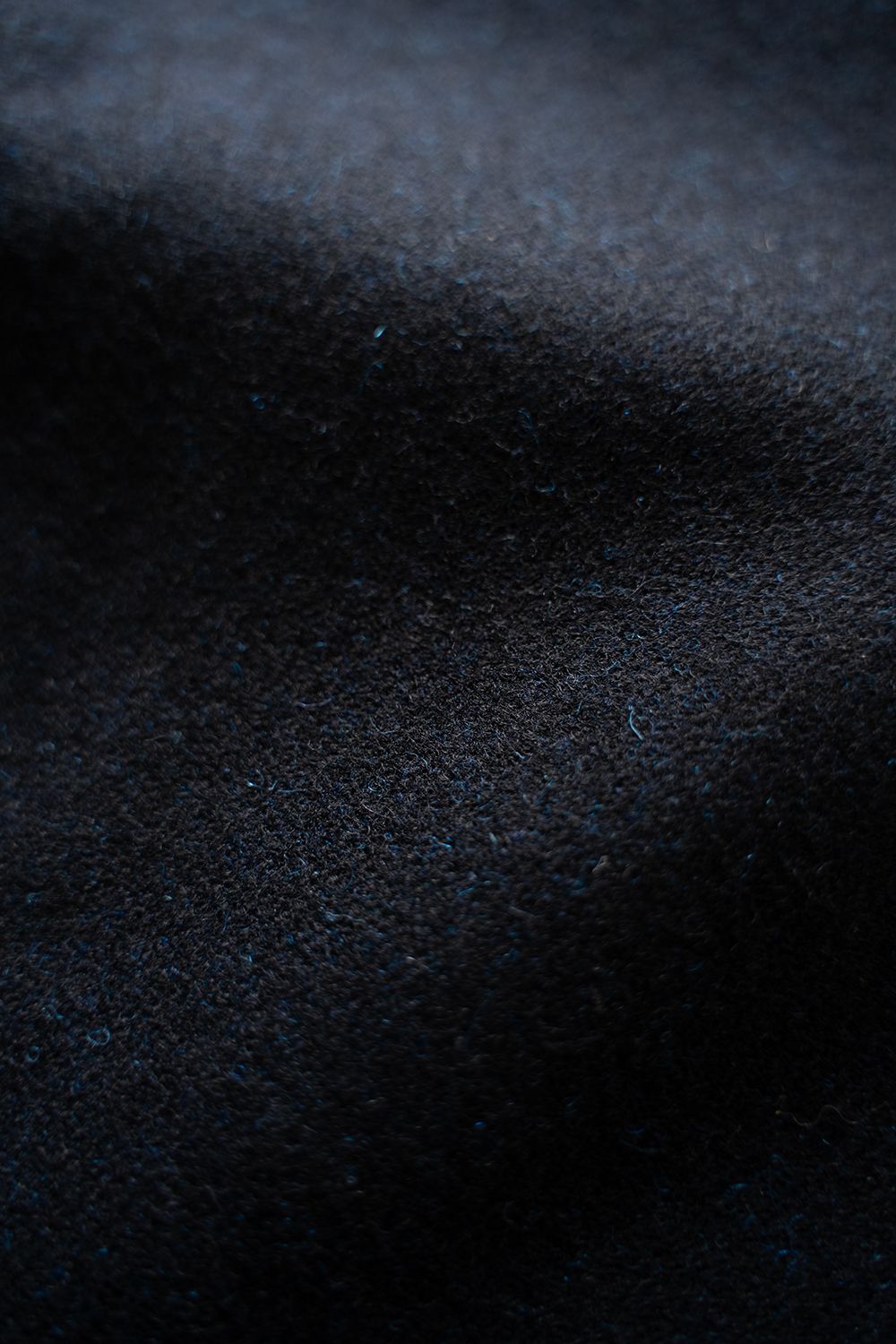 【25AW】ウール×ナイロンワンタックパンツ(BLACK NAVY)