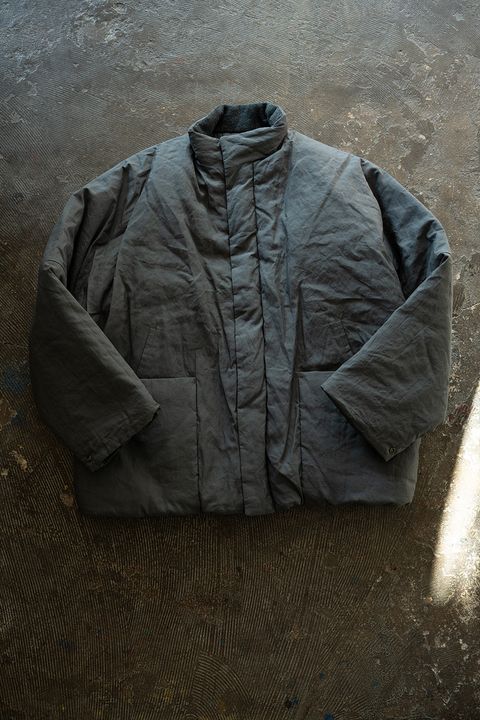 【26AW】シンサレートスタンドカラーブルゾン(SLATE BLUE)