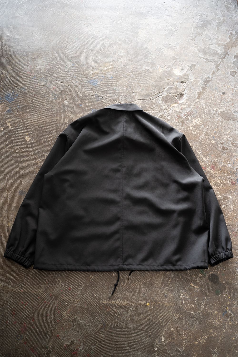 【25AW】モヘア混シャツジャケット(INK BLACK)