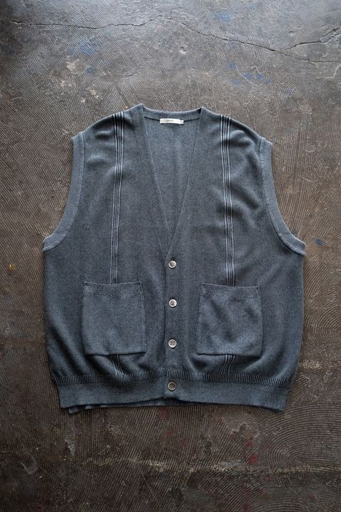 【26SS】Shirotsume V-neck Vest(BLUE)