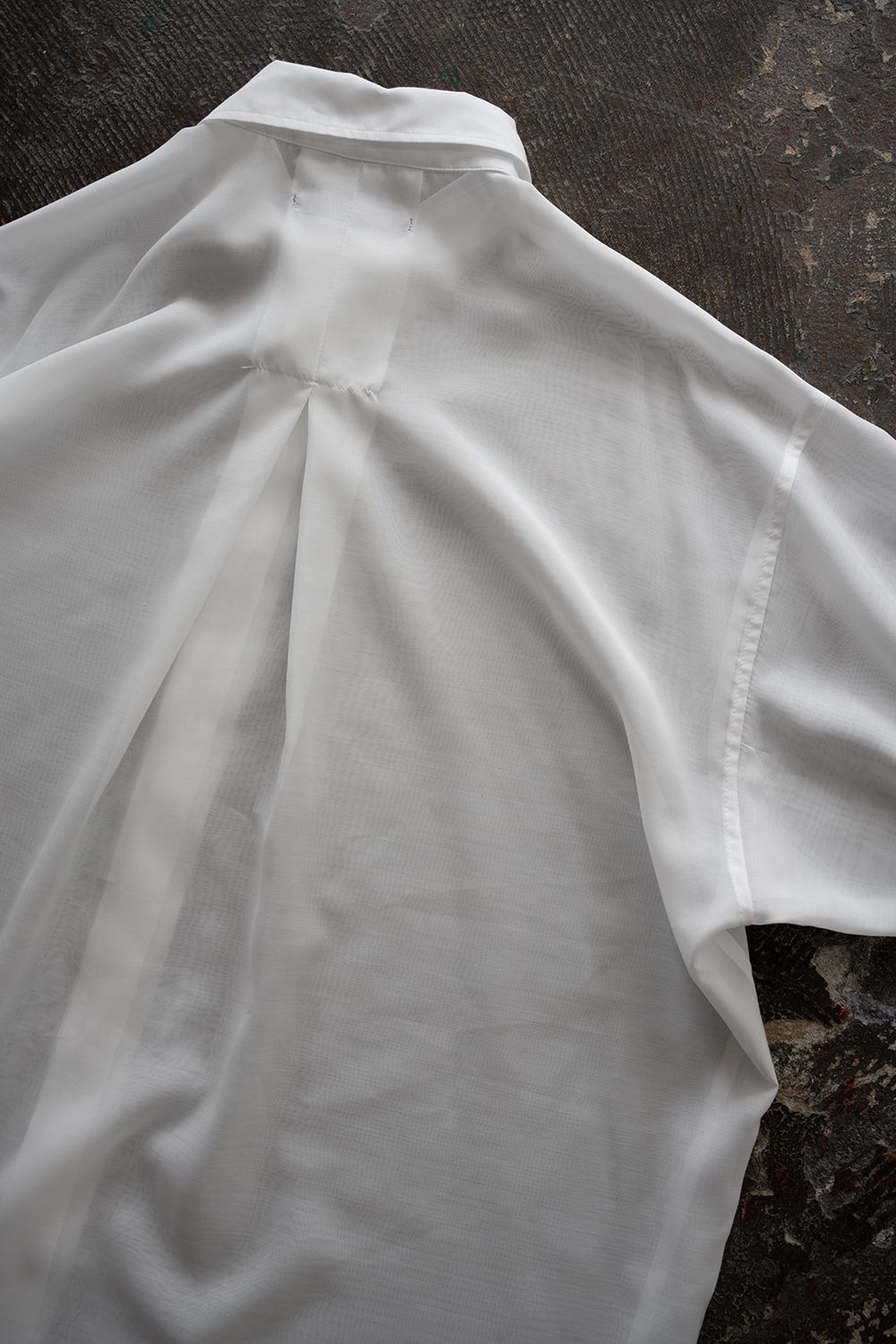 【26SS】Sheer Light Shirt/シアーライトシャツ(WHITE)