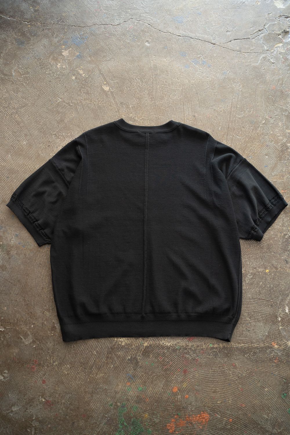 【26SS】Mebuki S/S Knit(BLACK)