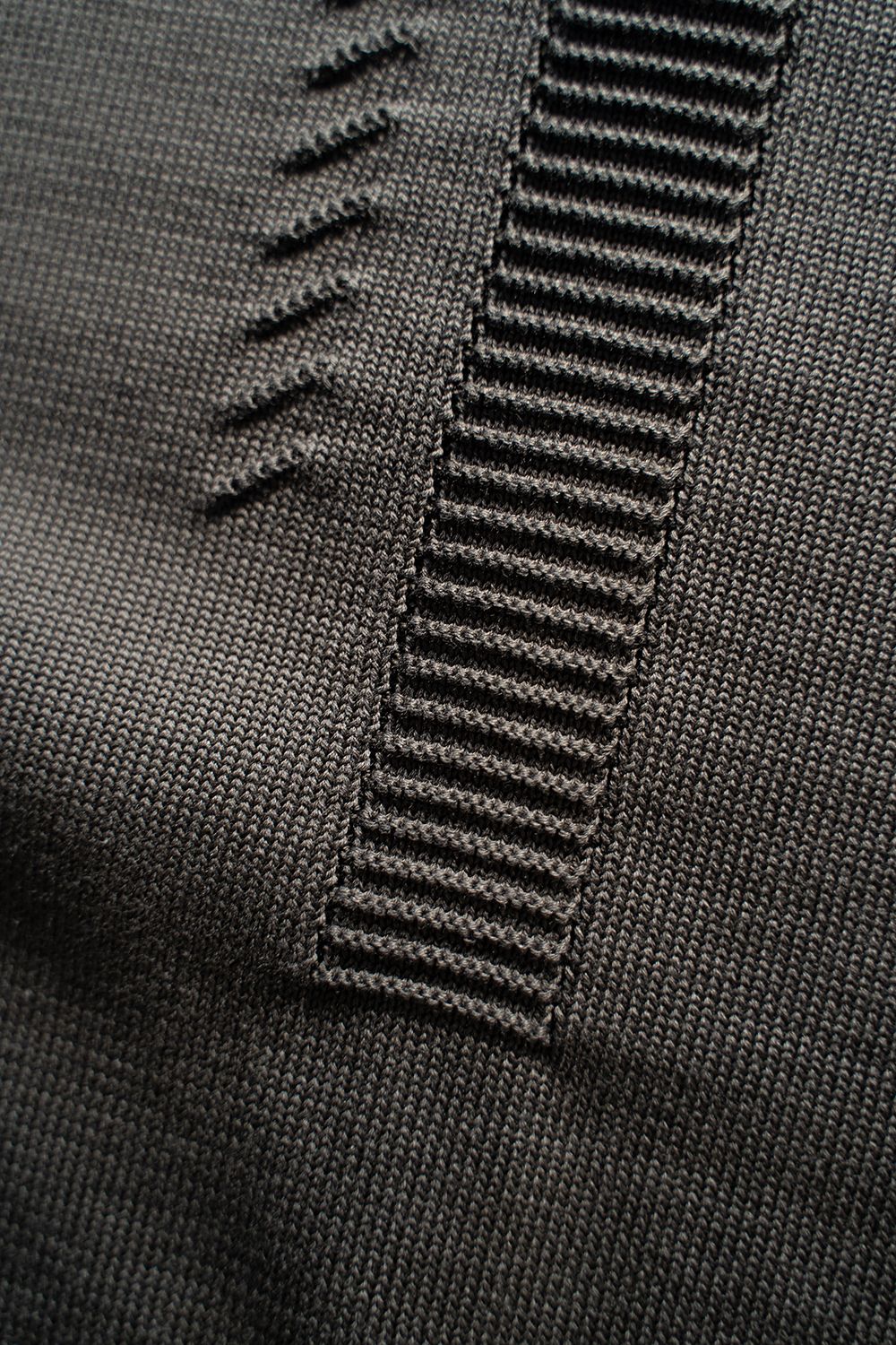 【ラスト1点】Yonaga Knit Polo(DARK BROWN)