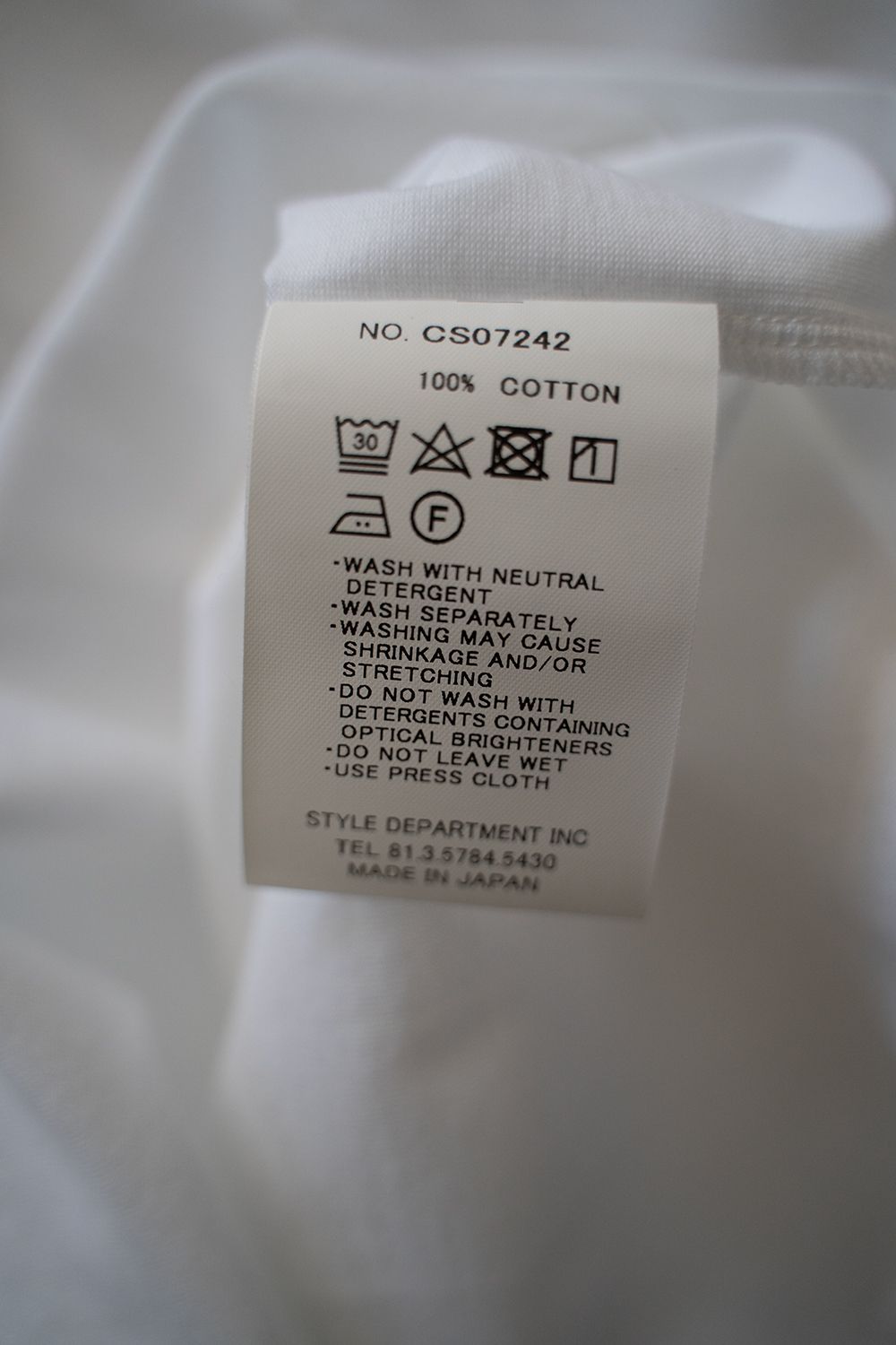【ラスト1点】【24SS】グラフィックTシャツ(WHITE)