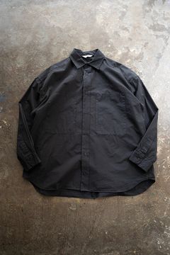 STILL BY HAND - 【ラスト1点】【24AW】ガーメントダイオーバーシャツ  