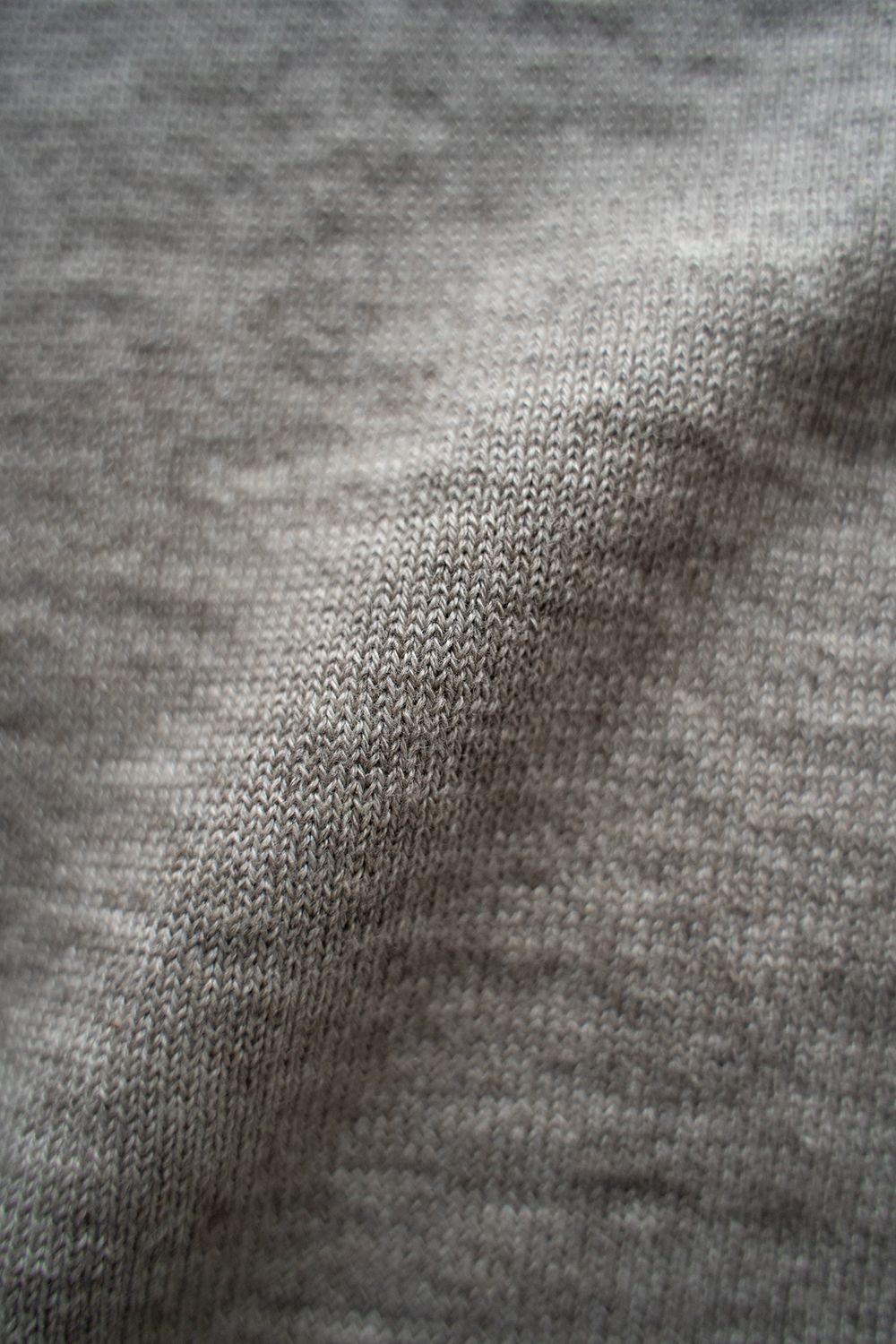 【ラスト1点】【23AW】ヤク×コットンニットベスト(TAUPE)