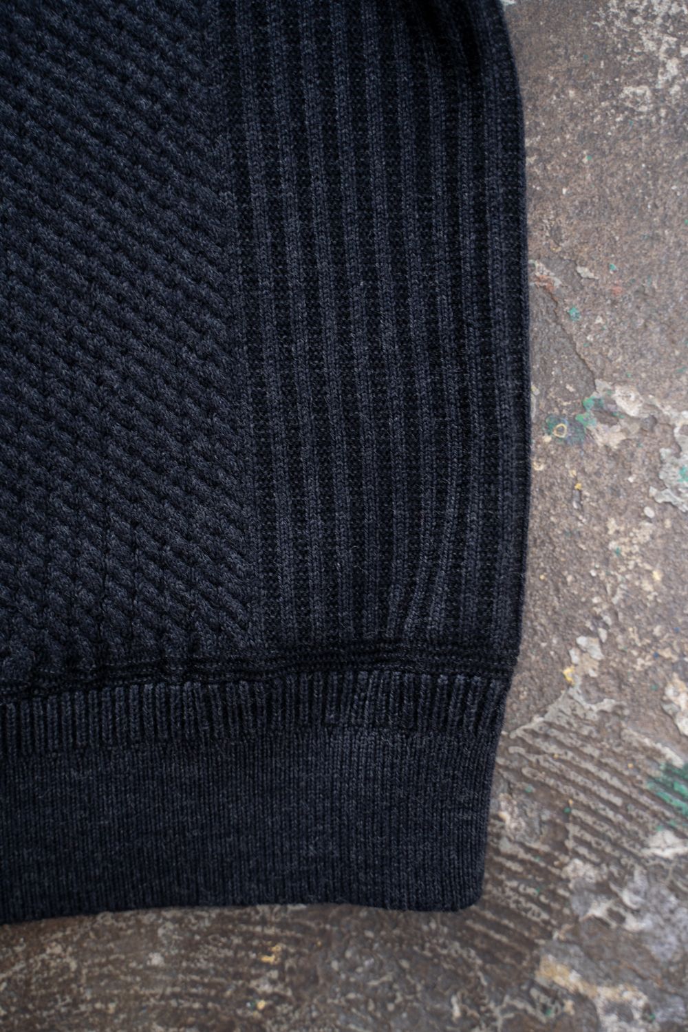 【26AW】Teriha Zip Polo(NAVY)