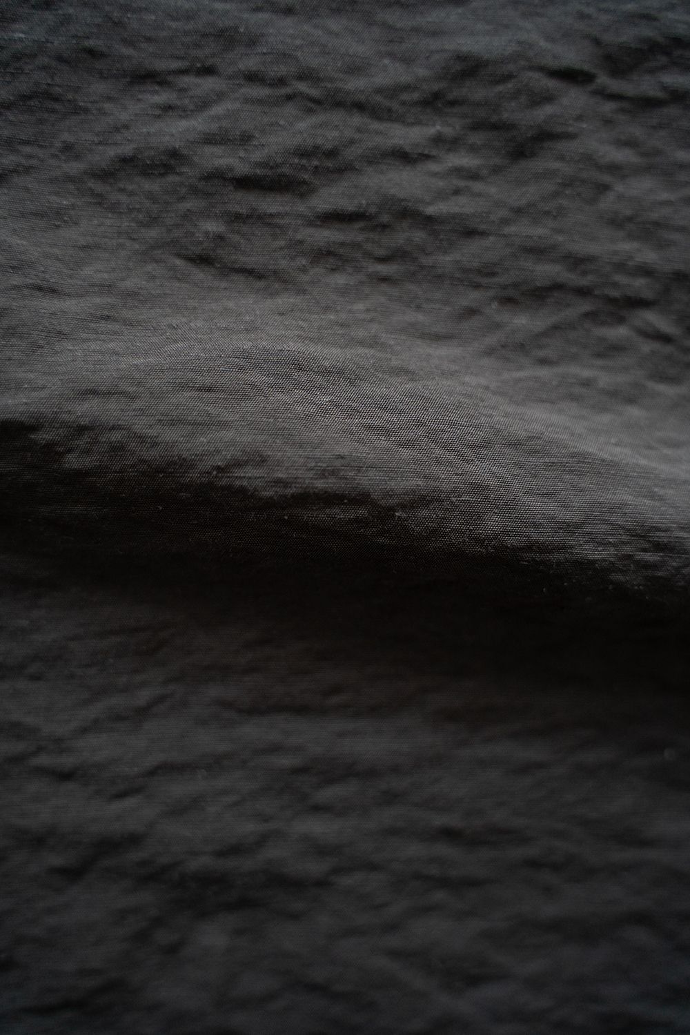 【ラスト1点】【25SS】レーヨン×リネン半袖スキッパーシャツ(GRAY)