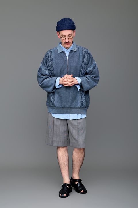 【26SS】Kanto Knit Polo(BLUE)