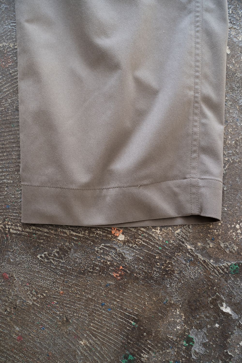 【ラスト1点】【22AW】2-Tack Baker Pants/2タックベイカーパンツ(GREIGE)