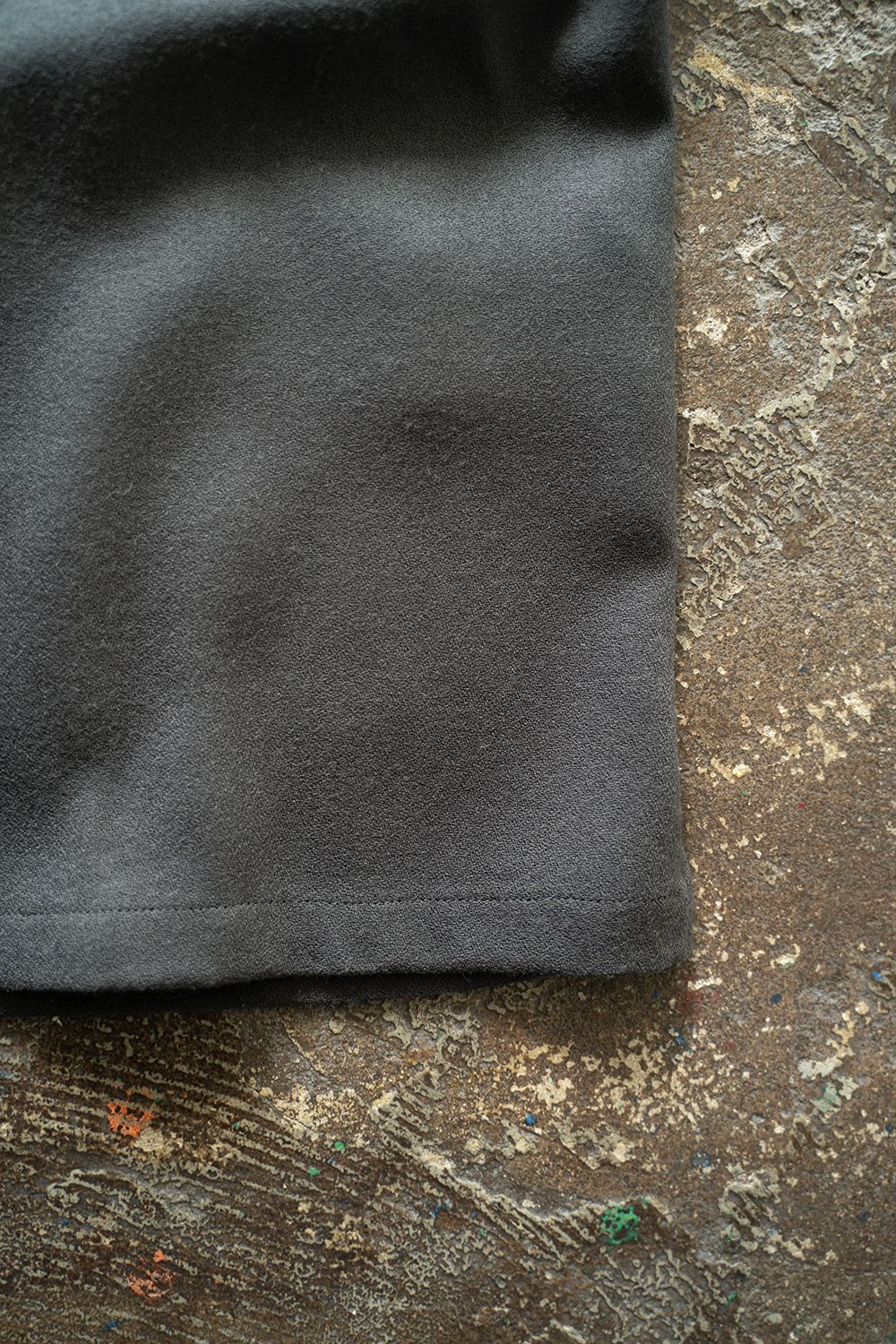 【ラスト1点】【25AW】ウールアムンゼンシャツ(CHARCOAL)