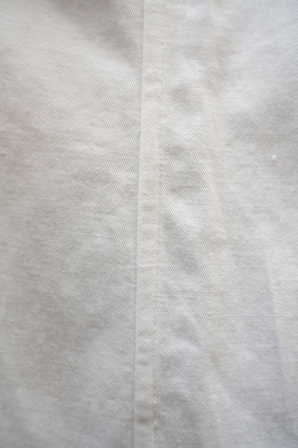 【ラスト1点】【25AW】Cotton×Linen Windsor Wide Collar Shirt(OYSTER WHITE)