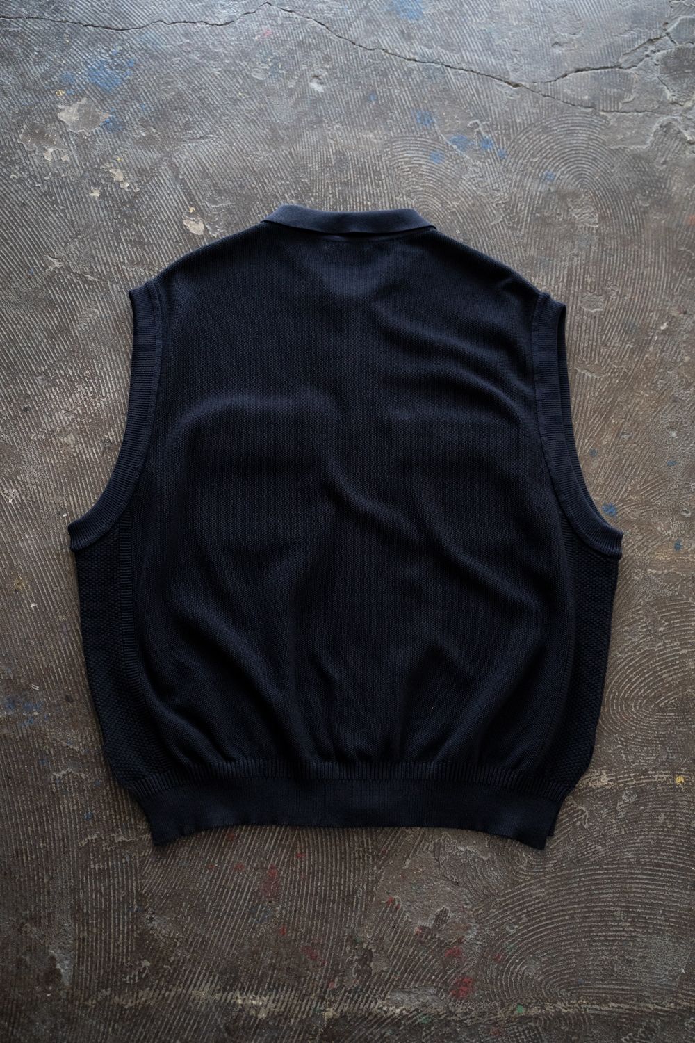 【26SS】Haoto collar Vest(DARK NAVY)