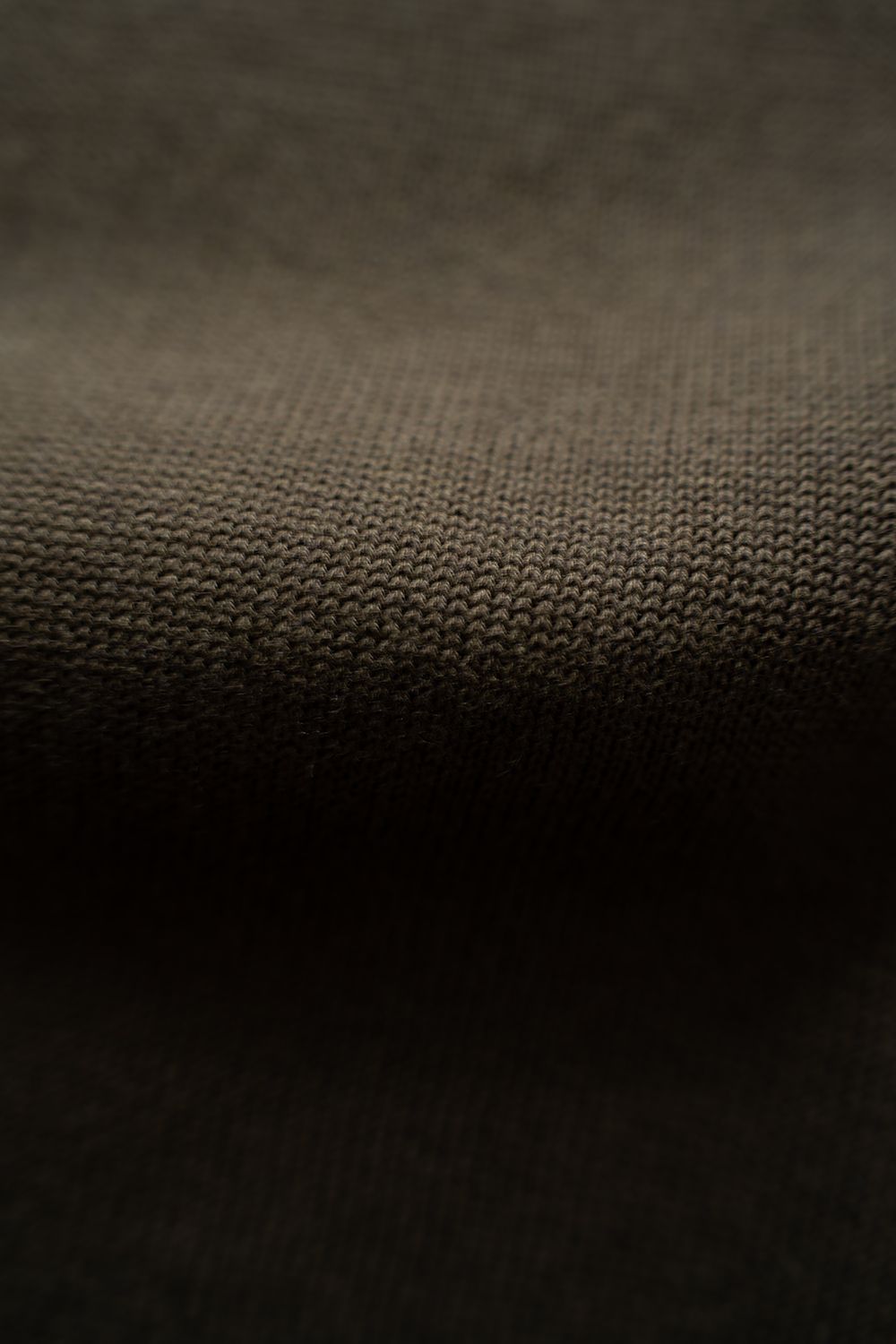 【26AW】コットン×シルク12Gニットポロ(KHAKI BROWN)