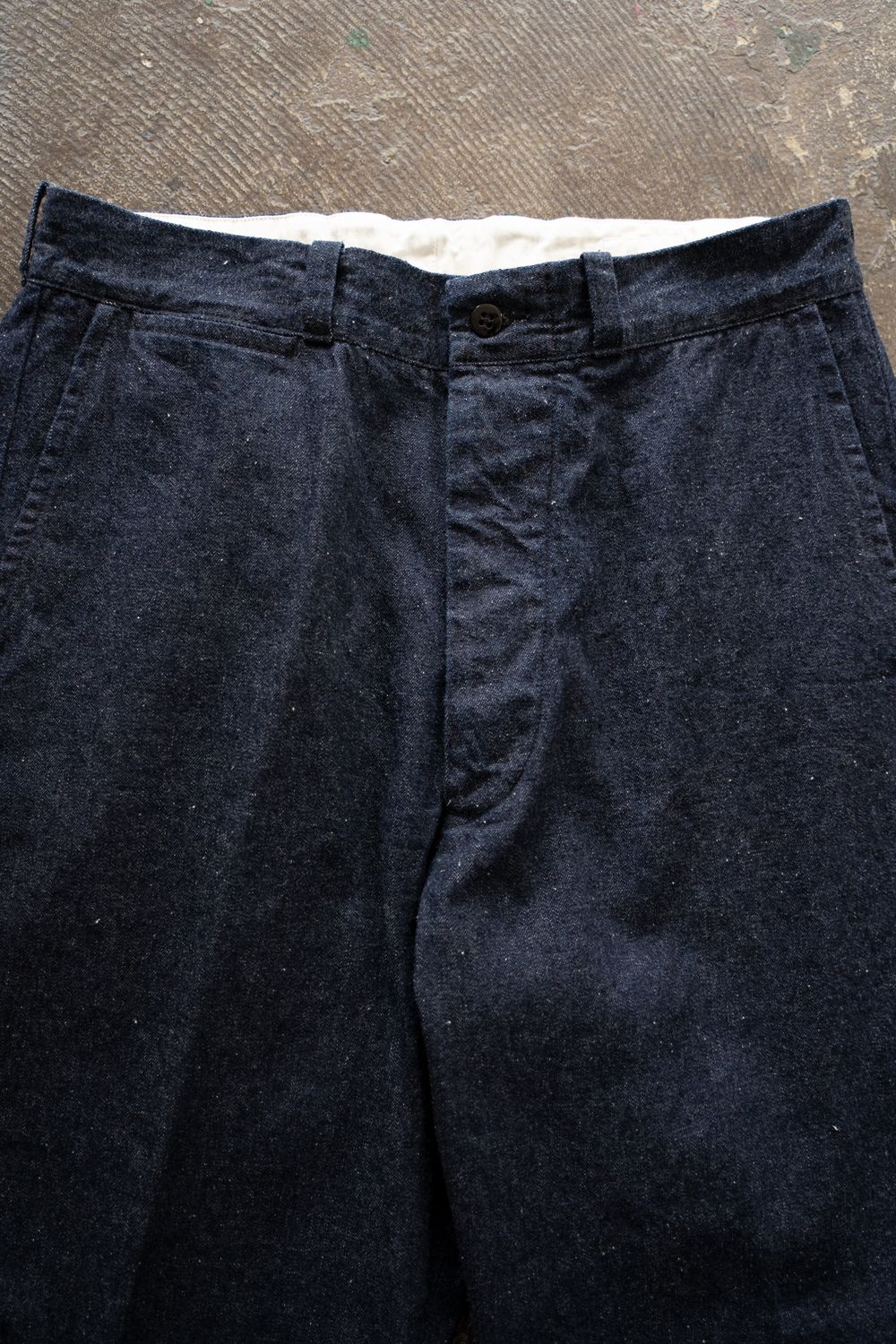 【ラスト1点】【25AW】Denim Trousers(NAVY)
