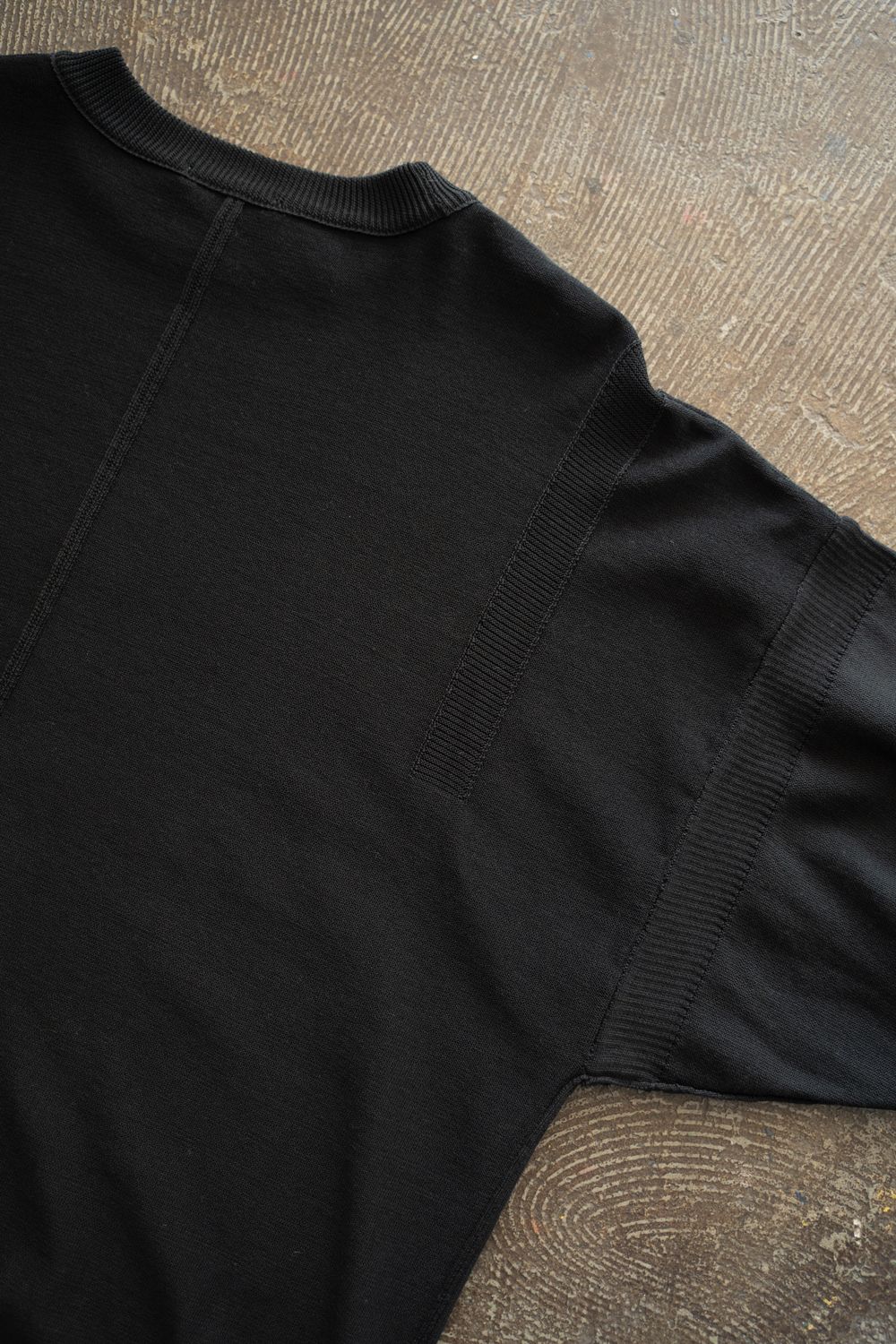 【26SS】Mebuki S/S Knit(BLACK)