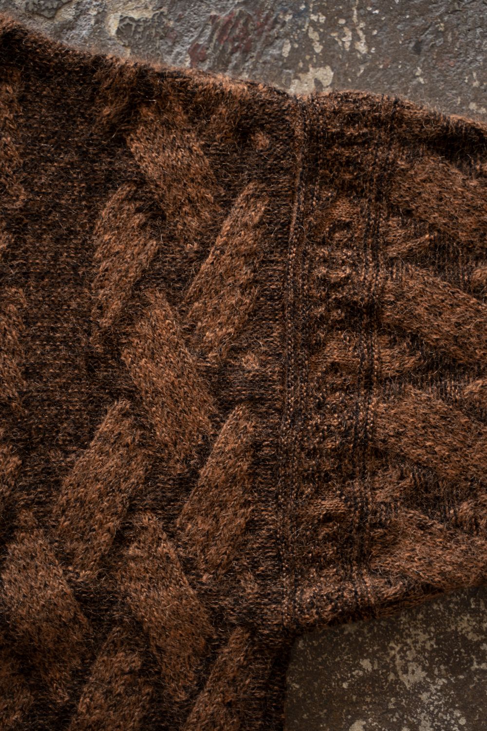 【26AW】Ochiba Mohair Knit(ORANGE)