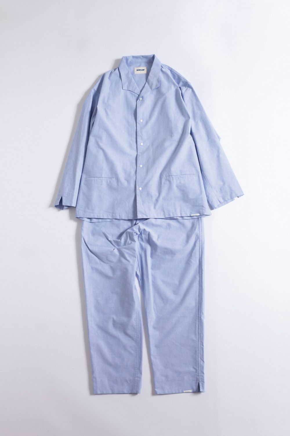 NOWHAW   ラスト1点"week"pajamaセットアップBLUE   Salty