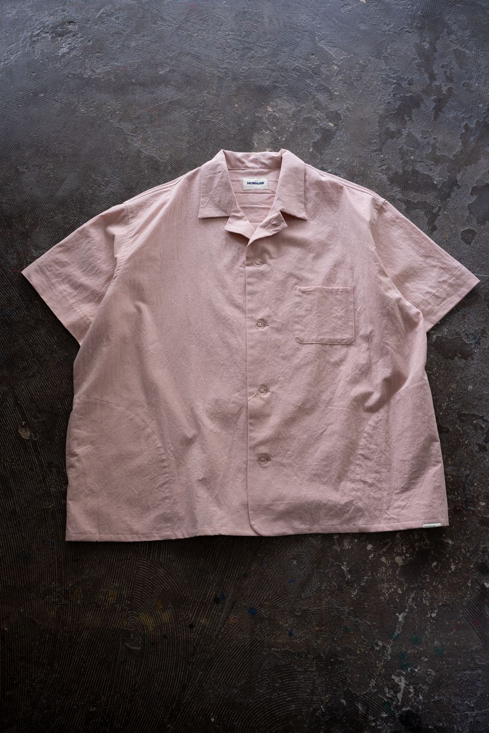【26SS】"summer jambo"pajama(washed light cotton PINK)【セットアップ】【ユニセックス】
