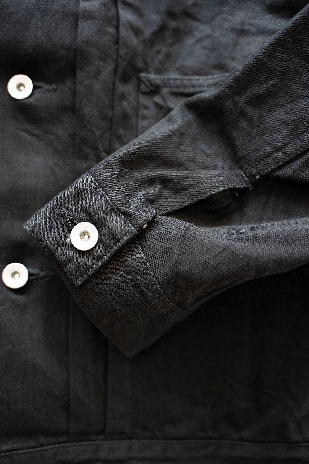 【ラスト1点】【22AW】セルビッチデニムGジャン(BLACK)