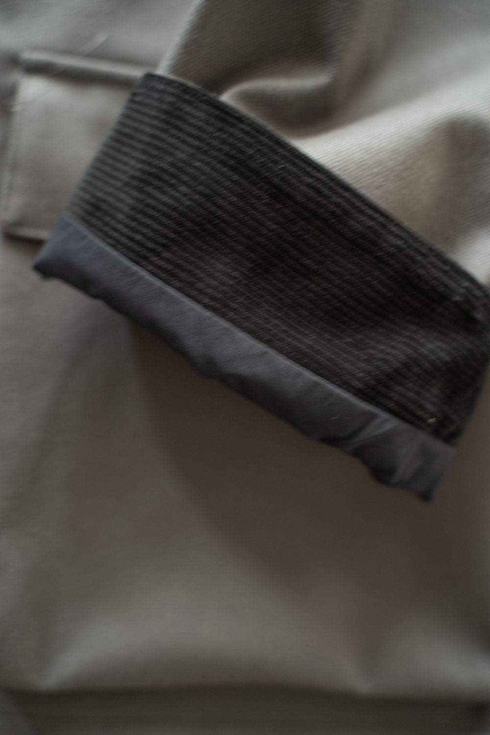 24AW STILL BY HAND コーデュロイ切り替え3レイヤーブルゾン STILL BY HAND - 【ラスト1点】【24AW】コーデュロイ切り替え3