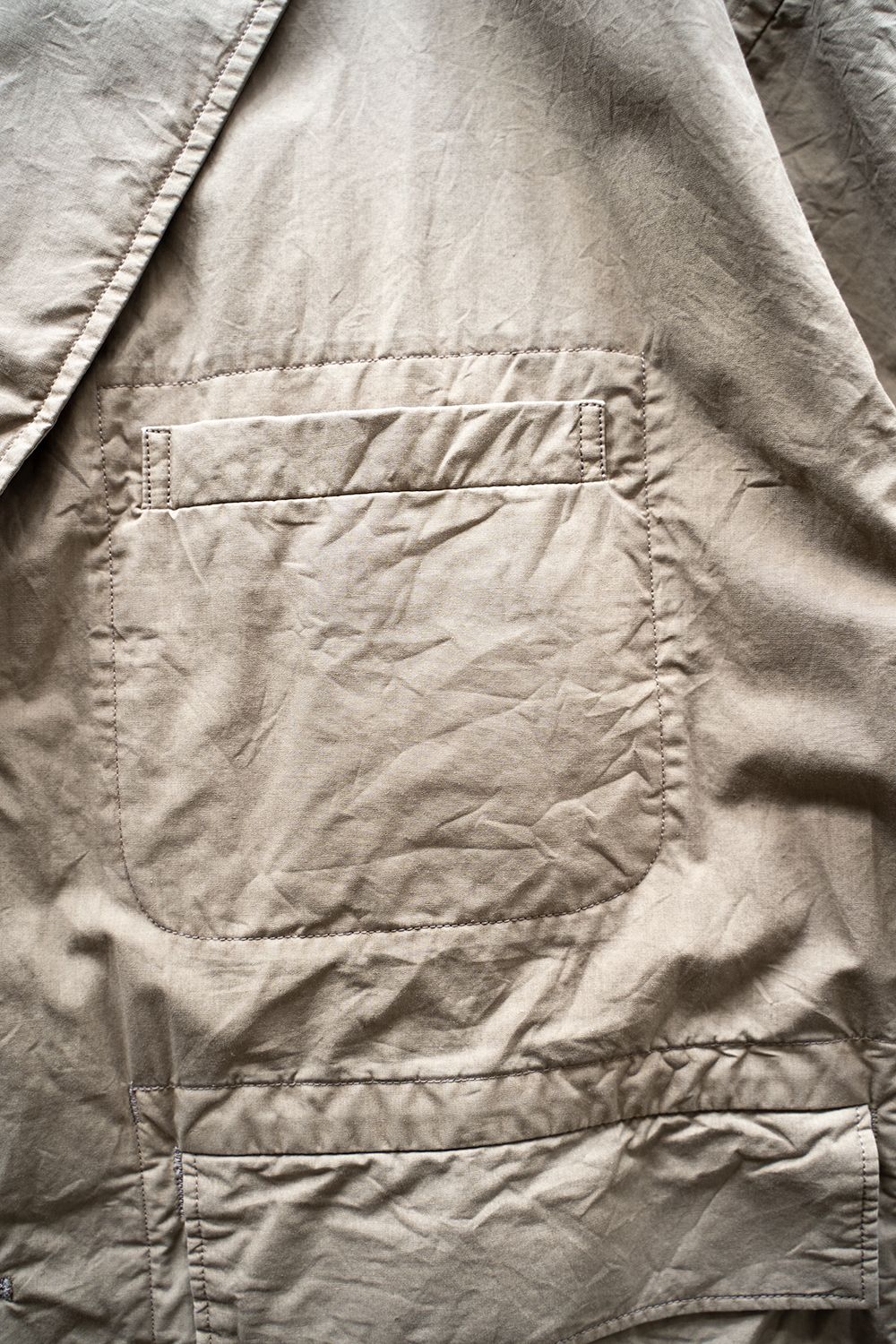 【ラスト1点】【22SS】Reversible 2 Button Jacket(KHAKI)