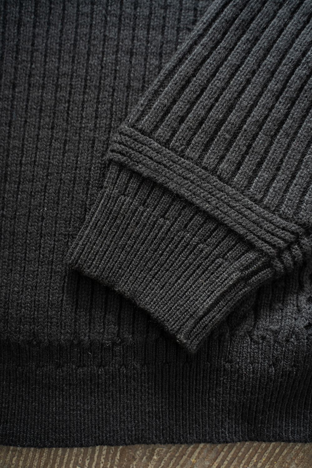 【ラスト1点】Tofu Knit(BLACK)