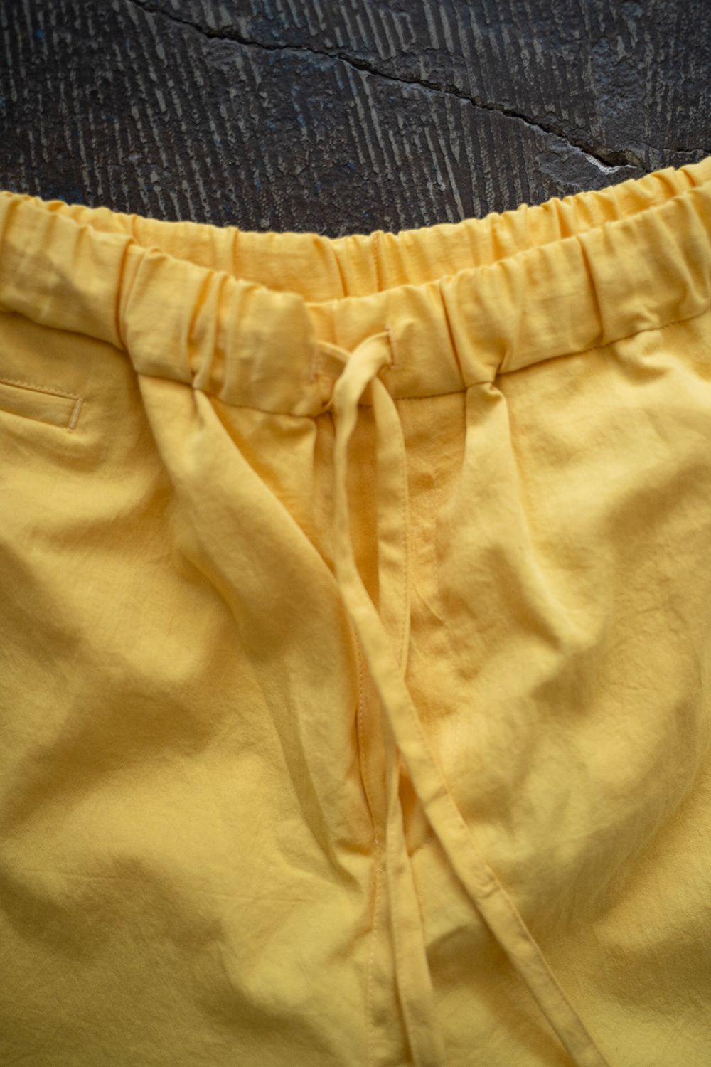 【ラスト1点】【25SS】"week s/s"pajama【セットアップ】(washed cotton YELLOW)