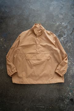 【24AW】撥水ナイロンパッカブルアノラック(PALE ORANGE)