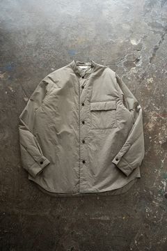 【25AW】シンサレートシャツブルゾン(KHAKI BEIGE)