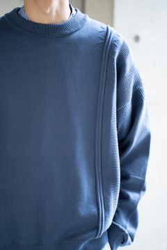 【ラスト1点】【22AW】Seijaku Knit(SMALT BLUE)