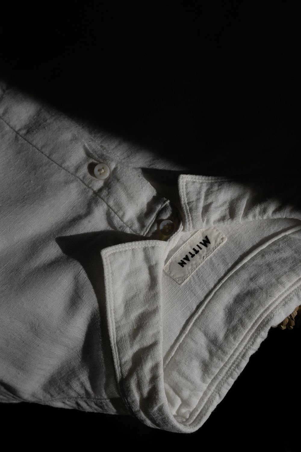 MITTAN - 【ラスト1点】カディシャツ(白) | Salty