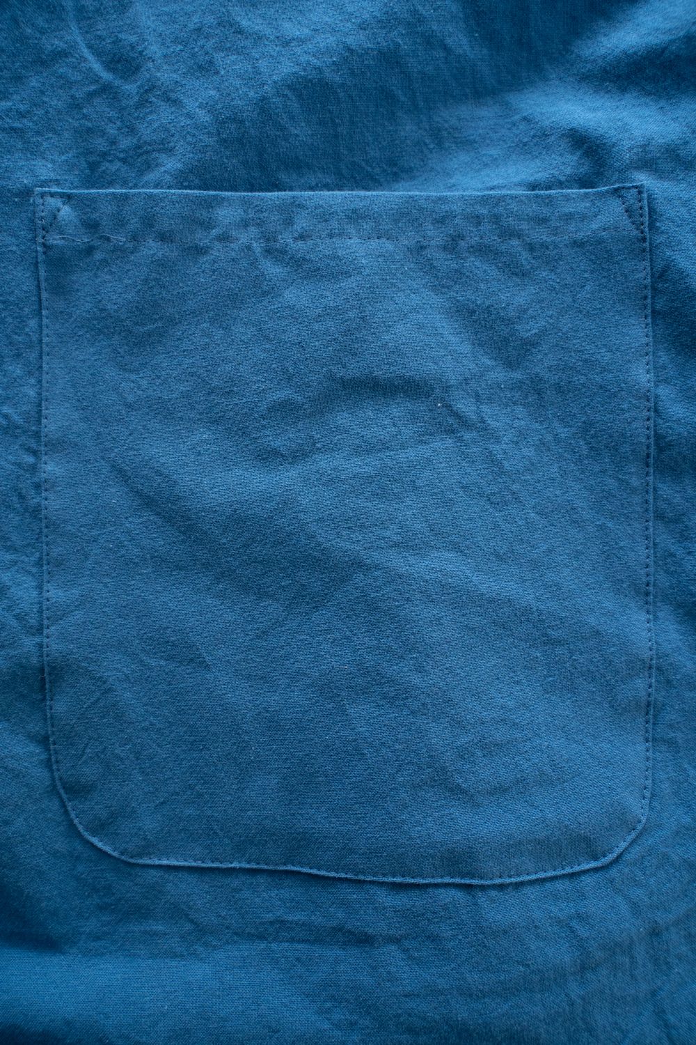 【26SS】"joint(short)"pajama【オールインワン】(washed light cotton BLUE)