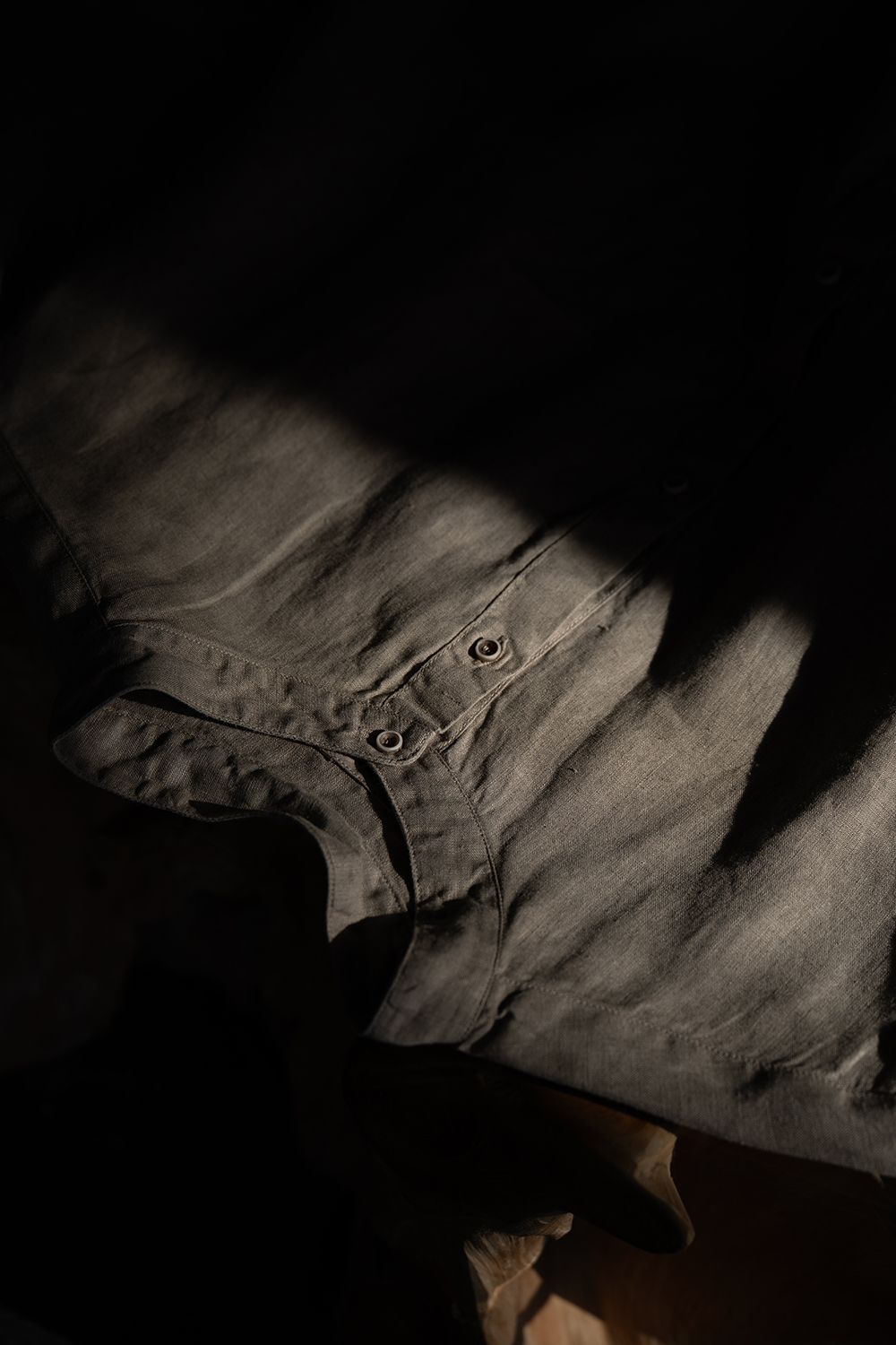 大麻シャツ 3(珈琲)